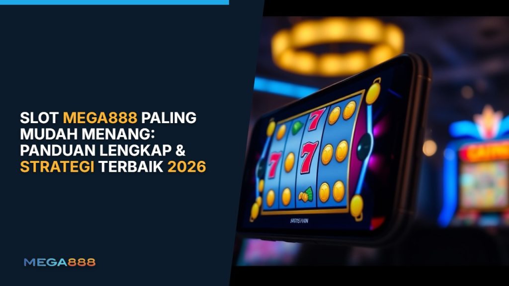 Slot Mega888 mudah menang dimainkan pada smartphone dengan skrin slot berwarna-warni dan RTP tinggi