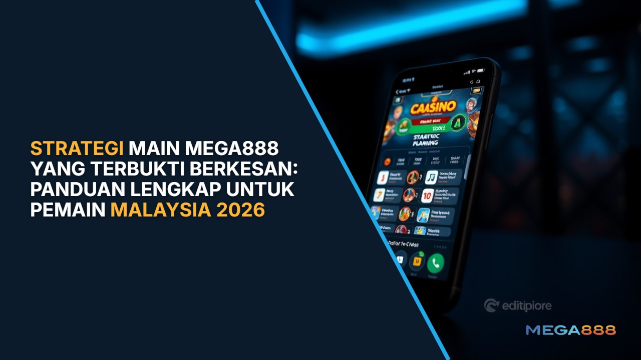 Strategi main Mega888 yang berkesan untuk pemain Malaysia dengan pengurusan modal bijak